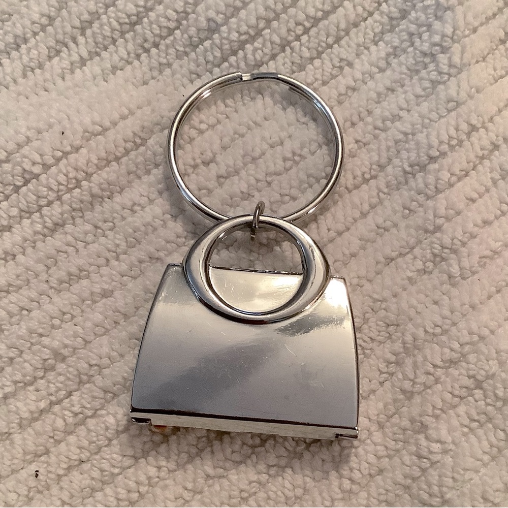Pocketbook shape keychain locket